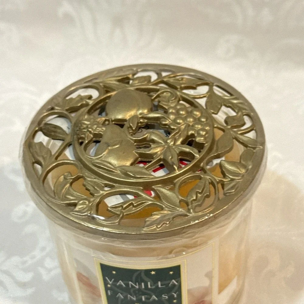 VTG Body Fantasies Sugar Vanilla Fantasy Y2K Jar Parfums de Coeur Candle New